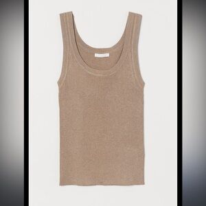 H&M basic sleeveless sweater shirt
